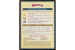 Krusteaz Artisan Bread Mix Beer Bread