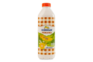 Ряженка 4% Селянська п/бут 850г