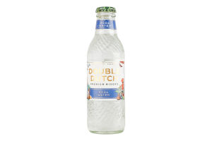 Напій безалкогольний газований низькокалорійний Soda water Double Dutch с/пл 0.2л