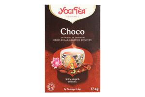 Фиточай Choco YogiTea к/у 17х2.2г