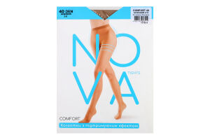 Колготки жіночі Nova Comfort 40 бежевий р.2