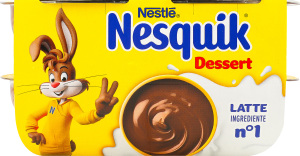 Десерт молочный 4.4% с шоколадом Nesquik ст 4х65г