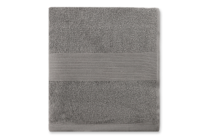 Рушник сірий махровий 40*70см 400г/м2 GM Textile