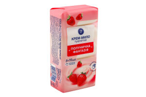 Крем-мило 7 70 г *5 Полунична фантазія