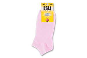 Шкарпетки жіночі Esli Women №19С-149СПЕ 23-25 світло-рожевий