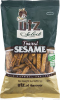 Utz Select All Natural Pretzels Toasted Sesame
