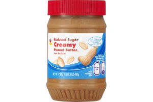 Ahold Reduced Sugar Creamy Peanut Butter Low Sodium