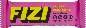 Батончик в шоколаді з фініками, кокосом начинкою зі смаком карамелі та мигдалем Almond Coco Guilty pleasure Fizi м/у 40г