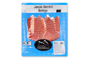 Хамон Sierra Morena Бодега Серрано нарізка