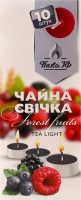 Свічка чайна Лісова ягода 10шт Пако ІФ