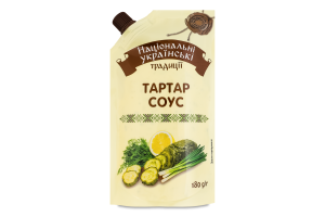 Соус Тартар Національні українські традиції д/п 180г