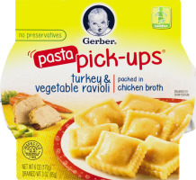 Gerber Pasta Pick-Ups Turkey & Vegetable Ravioli Toddler