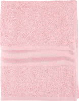 Рушник персиковий махровий з бордюром 50*90см 400г/м2 ГМ Текстайл