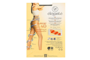 Колготки жіночі Elegante Support Modelling&Сompression 40den 5 nero