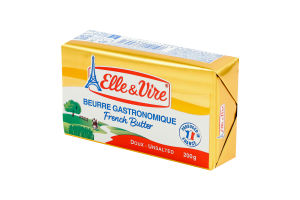 Масло сливочное 82% несоленое Elle&Vire м/у 200г