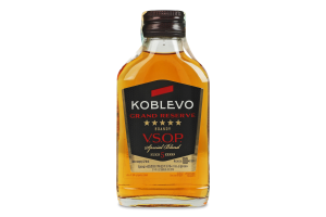 Бренди 100мл 40% 5 звезд VSOP Grand Reserve Koblevo бут