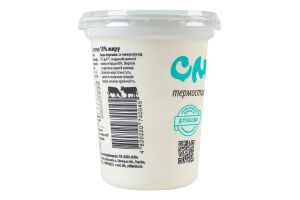 Сметана 15% термостатная Villa Milk ст 400г