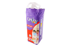 Трусики-підгузники для дітей 15-19кг ХХL Soft Baby Unijoy 40шт