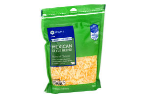 SE Grocers Natural Cheese Mexican Style Blend Fancy Shredded