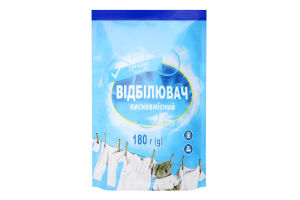 Відбілювач Субота 180 г кисневмісний д/білих тканин
