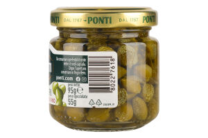 Каперси Ponti в винному оцті