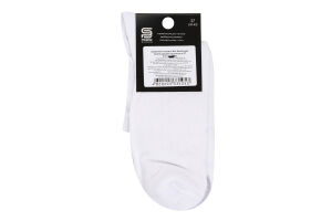 Носки мужские бамбуковая пряжа средний паголенок Premier socks 27 белый