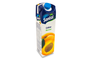 Нектар пастеризований абрикосовий Santal т/п 1л