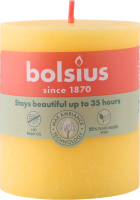 Свеча желтая 8х6.8см №103668780309 Bolsius 1шт