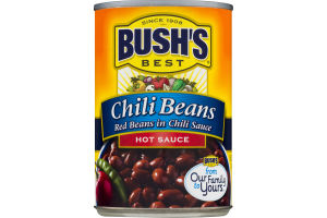 BUSH’S BEST Chili Beans Red Beans Hot Chili Sauce