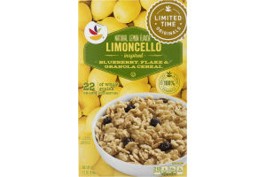 Ahold Limoncello Inspired Blueberry, Flake & Granola Cereal
