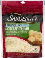 Sargento Off The Block Reduced Fat 4 Cheese Italian