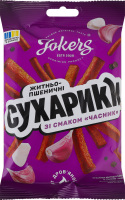 Сухарики ржано-пшеничные Чеснок Jokers м/у 60г
