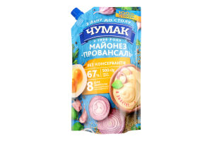Майонез 67% Провансаль Чумак д/п 500г