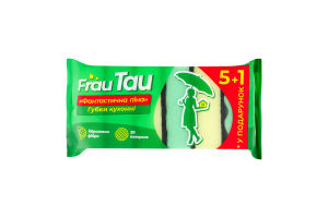 Губки кухонні Frau Tau Фантастична піна 6шт
