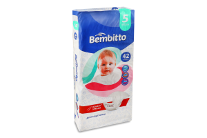 Підгузники для дітей 11-25кг 5 Bembitto 42шт