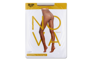 Колготки жіночі Nova Light 20 бежевий р.4
