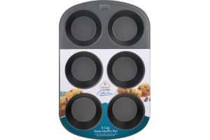 Smart Living 6 Cup Texas Muffin Pan