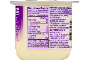 Dannon Light & Fit Nonfat Yogurt Banana
