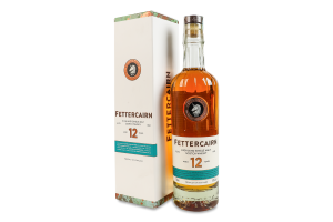 Виски 0.7л 40% шотландский односолодовый высокогорный 12 лет Fettercairn к/у
