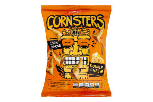 Снеки кукурузные Двойной сыр Cornsters Pikolo м/у 100г
