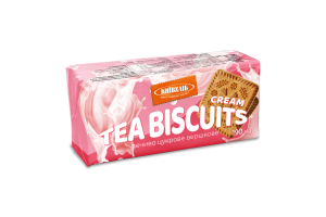 Печиво цукрове вершкове Tea biscuits Київхліб м/у 190г
