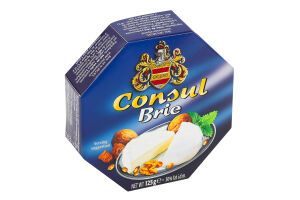 Сир 50% Брі Consul к/у 0.125кг