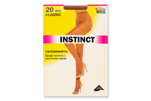 Колготки жіночі Instinct Classic 20den 4 natural