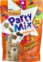 Purina Friskies Party Mix Cat Treats Crunch Original