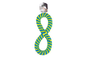 Іграшка для собак Вісімка плетена 30х13см