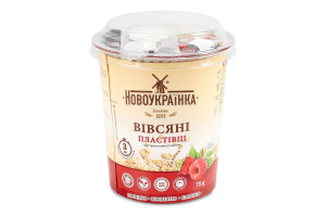 Хлопья овсяные мгновенного приготовления Малина Новоукраїнка ст 75г