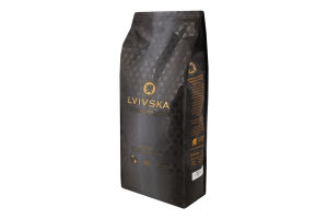 Кава Голд в зернах смажена 1000г Львівська