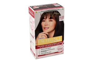 Крем-фарба д/волосся Екселенс Крем 4.02 чарівний каштан Лореаль