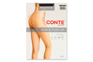 Колготки жіночі Conte elegant Balance 20den 2 nero
