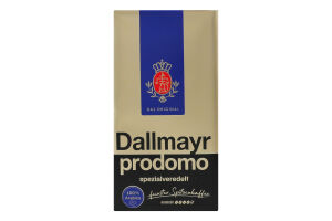 Кофе жареный молотый Prodomo Dallmayr м/у 250г